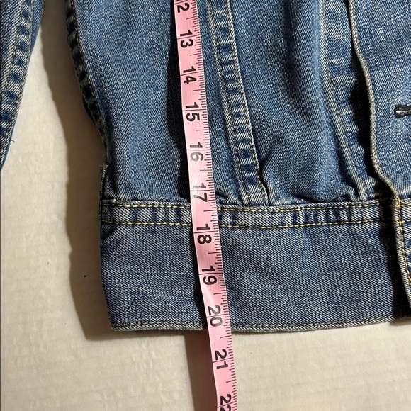 LEVI VINTAGE TYPE 1 BLUE DENIM ICONIC JACKET WOMENS SIZE S - Picture 15 of 15